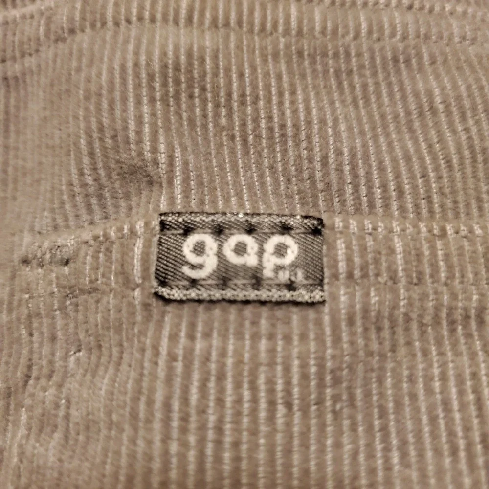 Vintage 80s Gap Pioneer Pants Mens 38x30 Gray Corduroy Western Made in USA